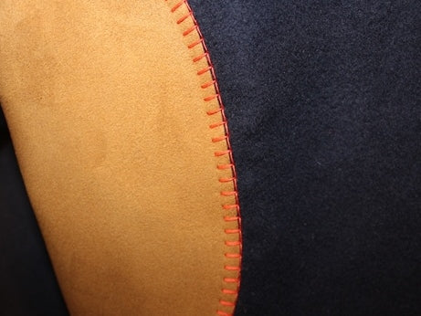 Moleskin Jacket Herren grün mit Ellenbogen Patches im Schnitt für Reitsport und Jagd Detail Ellenbogen Patches